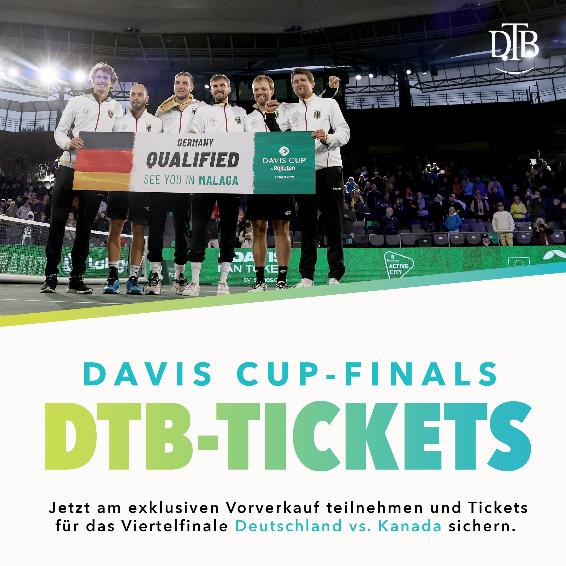 Davis-Cup Exklusiv – Ticketangebot für deutsche Tennisfans